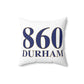 860 Durham Spun Polyester Square Pillow