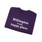Willington is My Happy Place Unisex Heavy Blend™ Crewneck Sweatshirt