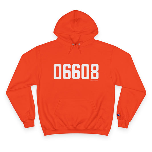 06608 Bridgeport CT Zip Code Champion Hoodie Sweatshirt