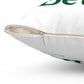 I Clover Bethel Spun Polyester Square Pillow