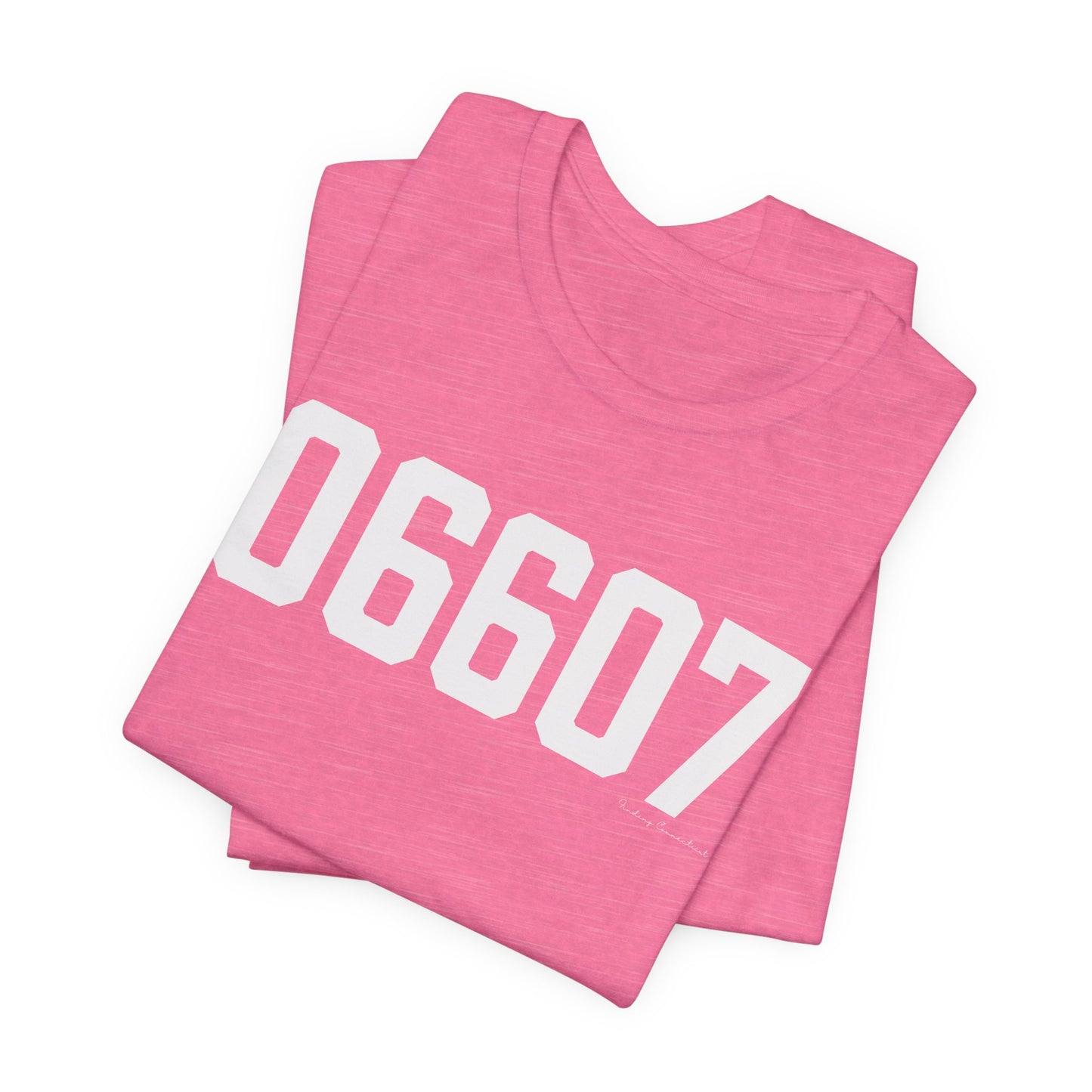 06607 Bridgeport CT Zip Code Unisex Jersey Short Sleeve T-Shirt