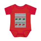 Connecticut Ugly Holiday Infant Baby Rib Bodysuit