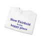 New Fairfield Is My Happy Place Unisex Heavy Blend™ Crewneck Sweatshirt