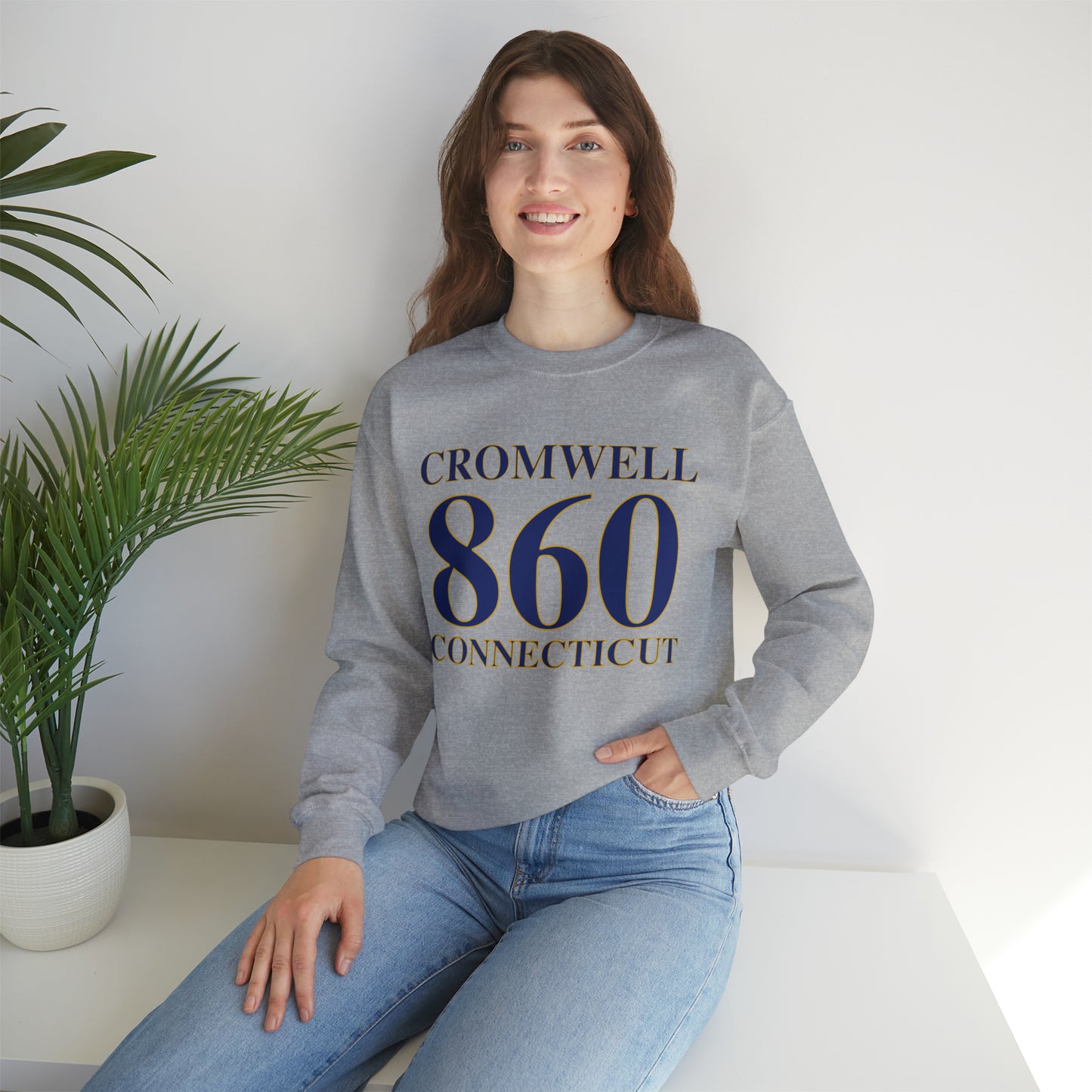 Cromwell 860 Connecticut Unisex Heavy Blend™ Crewneck Sweatshirt