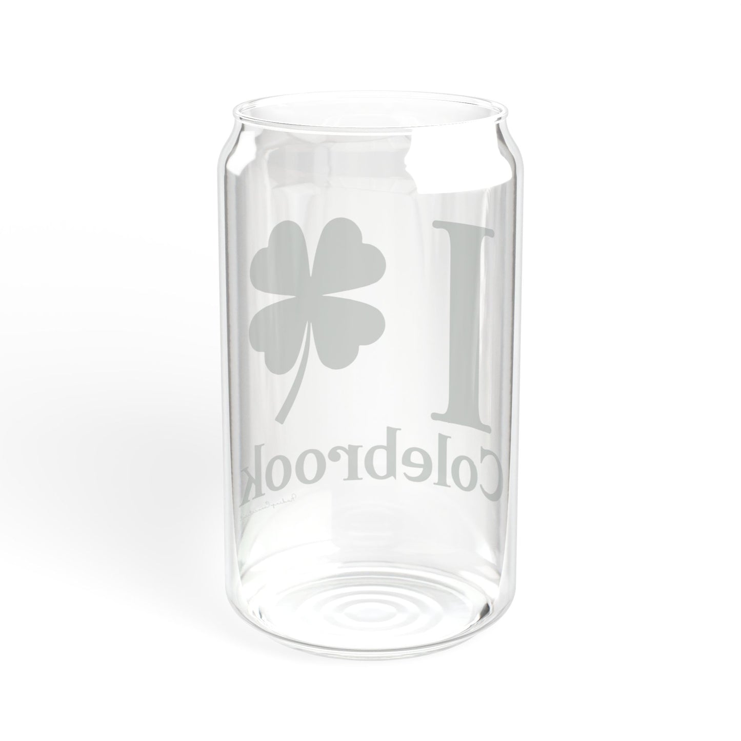 I Clover Colebrook Sipper Glass, 16oz