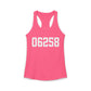 06258 Pomfret CT Zip Code Women's Ideal Racerback Tank Top