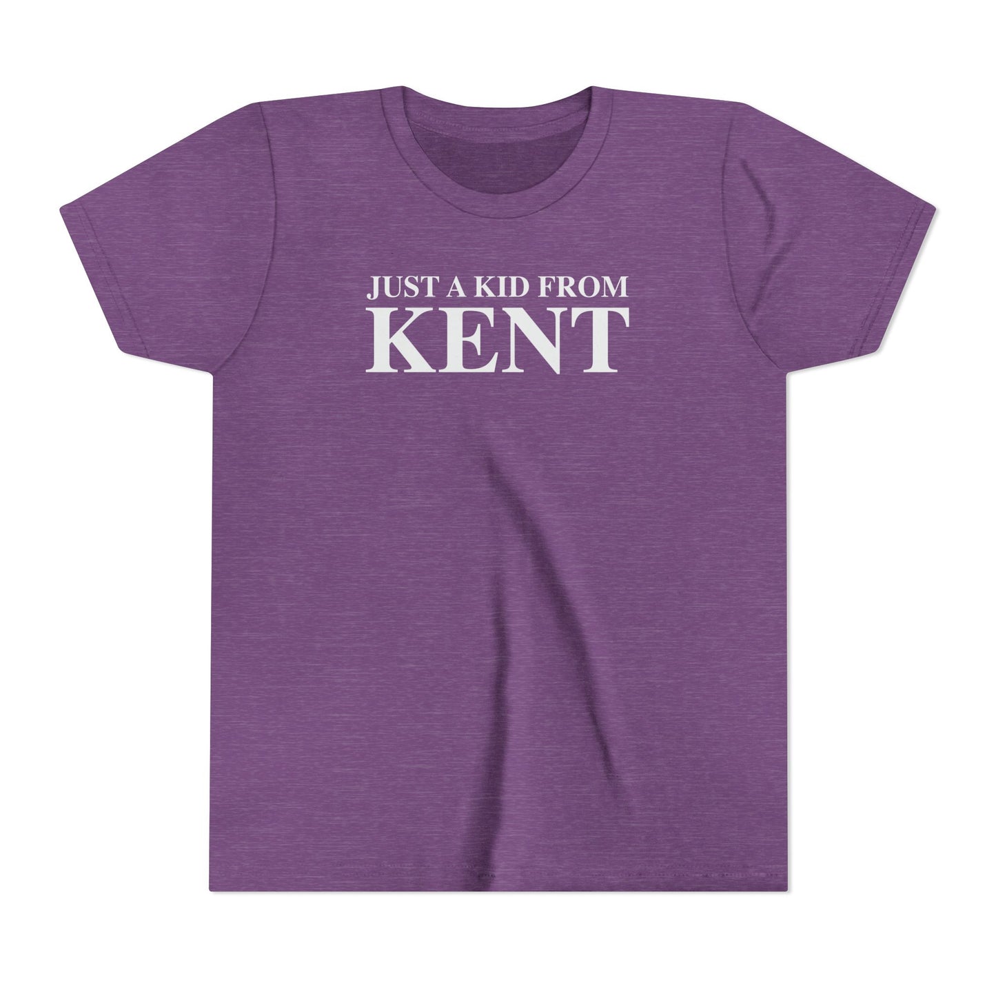 Just a kid from Kent Youth Short Sleeve T-Shirt