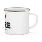 I Heart MNRE Enamel Camping Mug