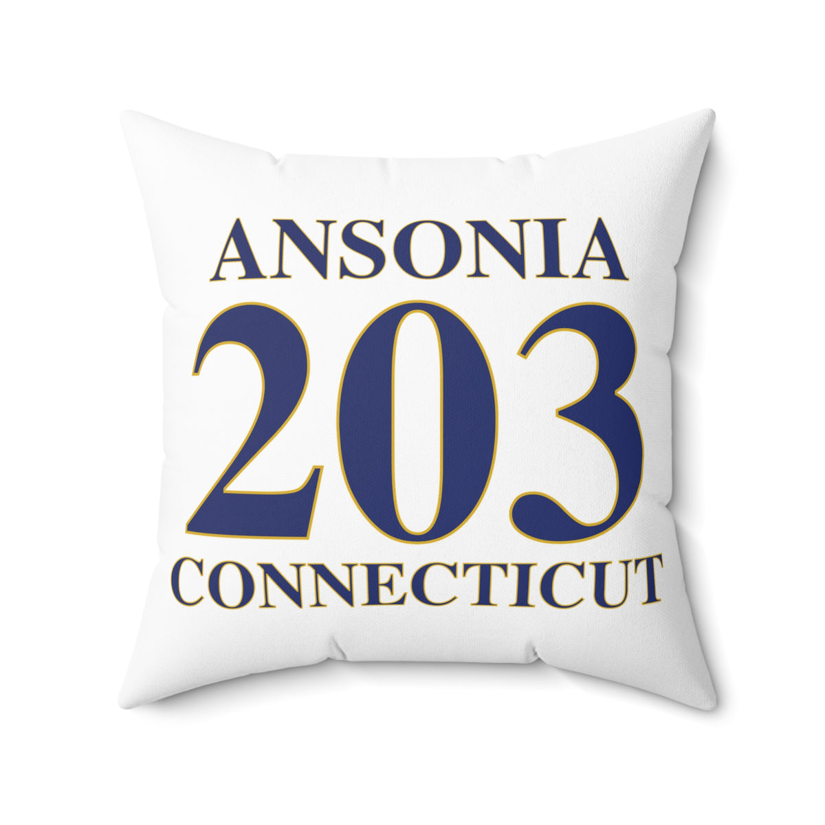 Ansonia 203 Connecticut Polyester Square Pillow