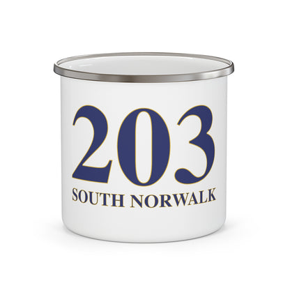 203 South Norwalk Enamel Camping Mug