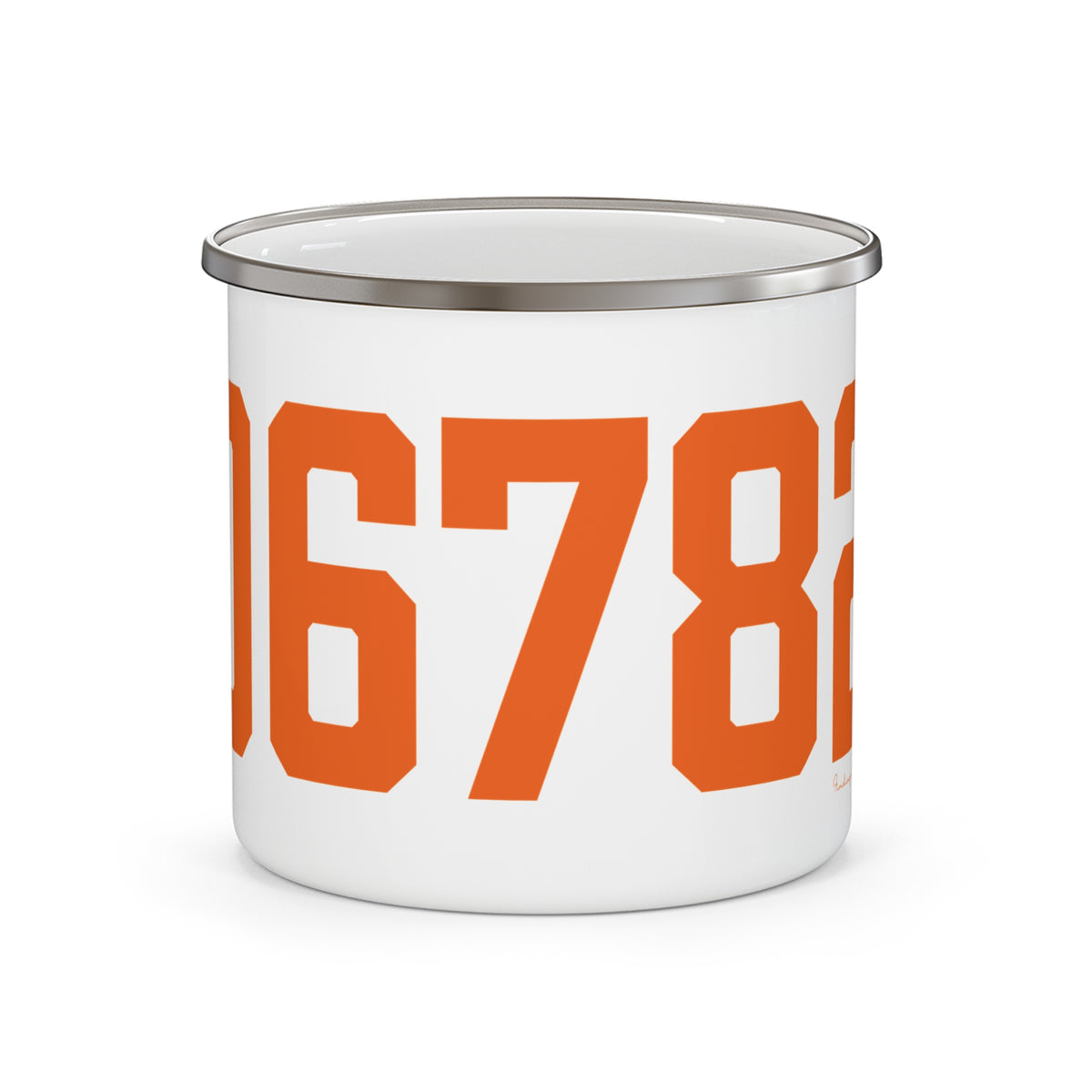 06782 Plymouth Connecticut Zip Code Enamel Camping Mug