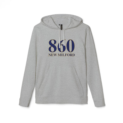 860 New Milford adidas Unisex Fleece Hoodie