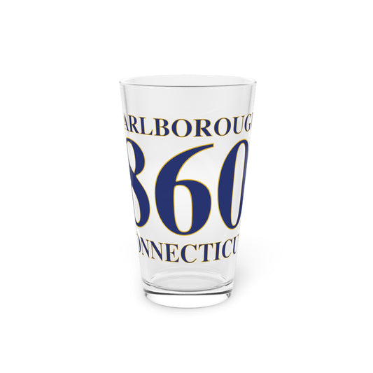 Copy of New Britain 860 Connecticut Pint Glass, 16oz