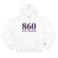 860 East Windsor Red White & Blue Champion Hoodie