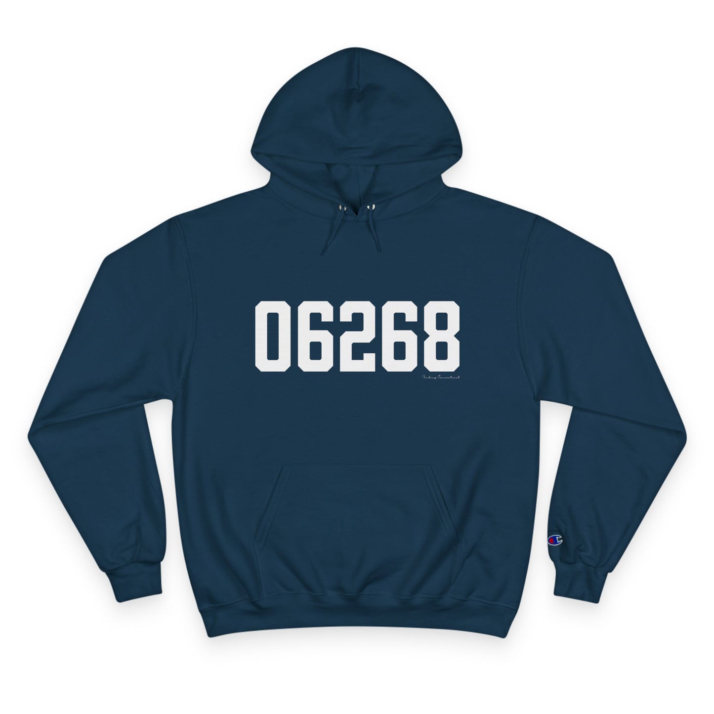 06268 Storrs CT Zip Code Champion Hoodie