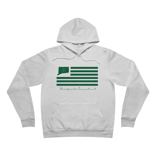 Brookfield Connecticut St. Patrick’s Day Flag Unisex Sponge Fleece Pullover Hoodie