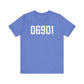 06901 Stamford Connecticut Zip Code Unisex Jersey Short Sleeve T-Shirt