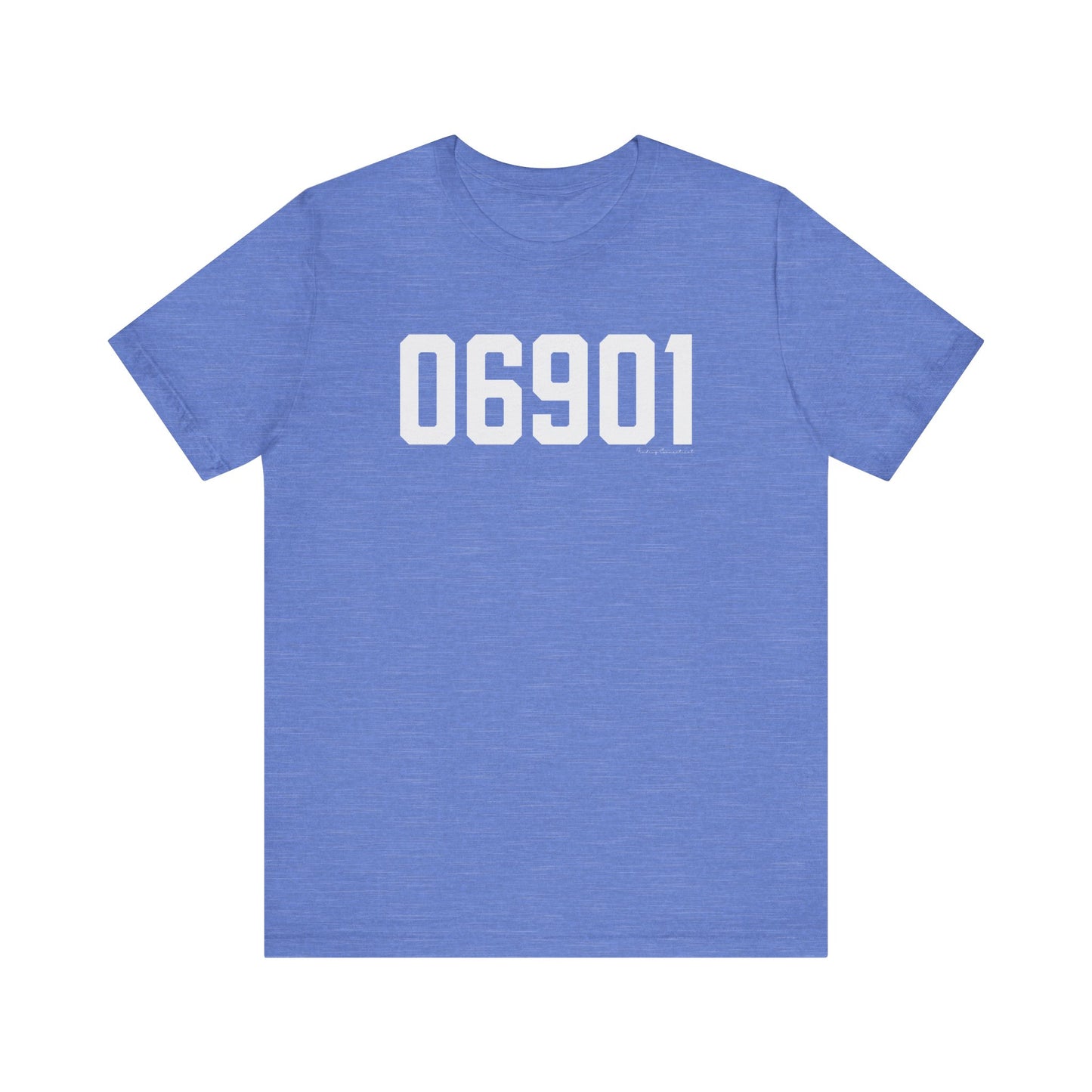 06901 Stamford Connecticut Zip Code Unisex Jersey Short Sleeve T-Shirt