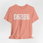 06226 Willimantic CT Zip Code Unisex Jersey Short Sleeve T-Shirt