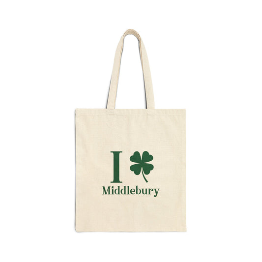 I Clover Middlebury Cotton Canvas Tote Bag