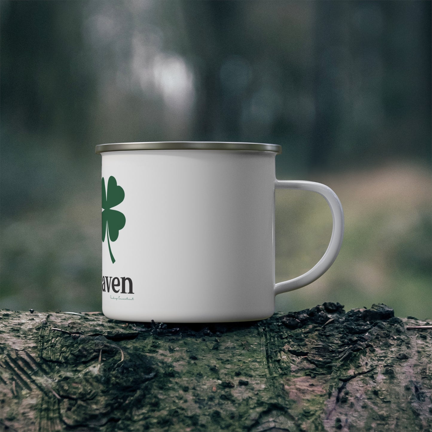 I Clover West Haven Enamel Camping Mug