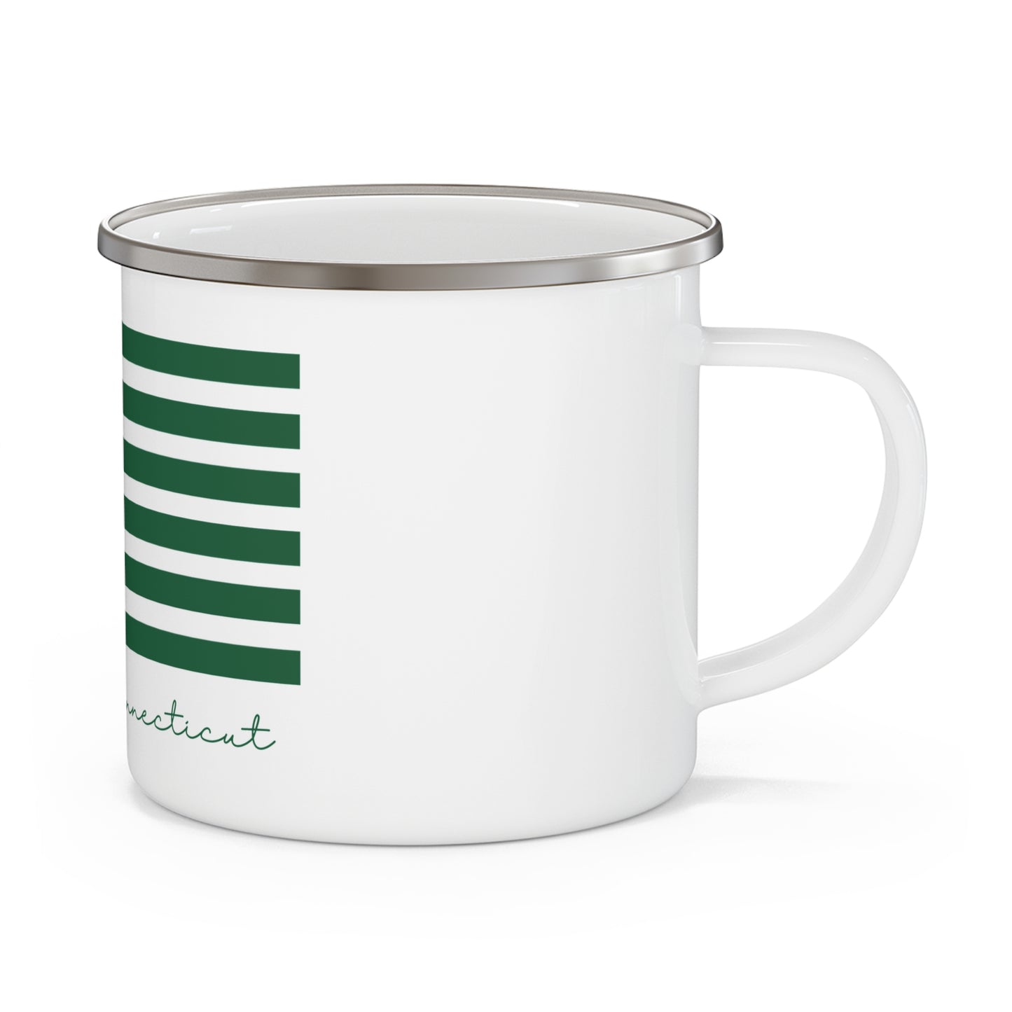 Brookfield Connecticut St. Patrick’s Day Flag Enamel Camping Mug