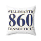 Willimantic 860 Connecticut Spun Polyester Square Pillow