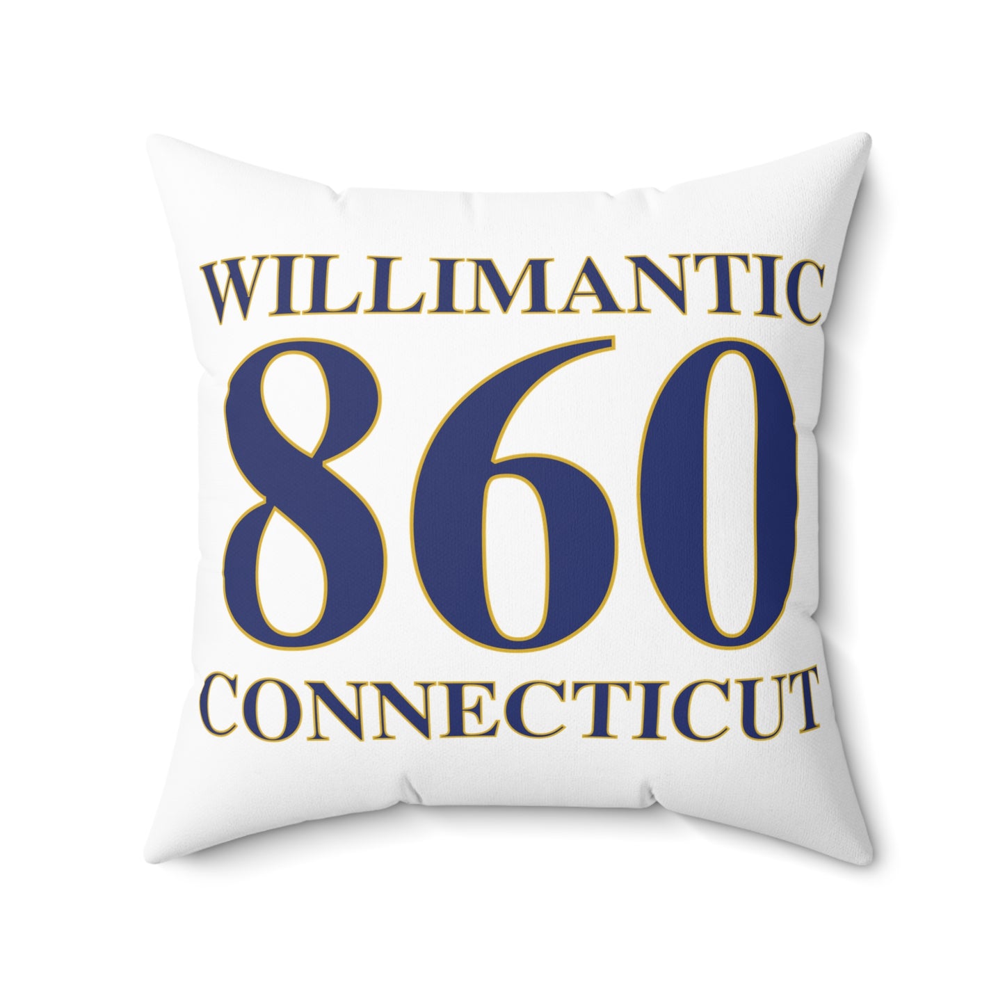 Willimantic 860 Connecticut Spun Polyester Square Pillow
