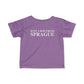 Just a kid from Sprague Infant Fine Jersey T-Shirt