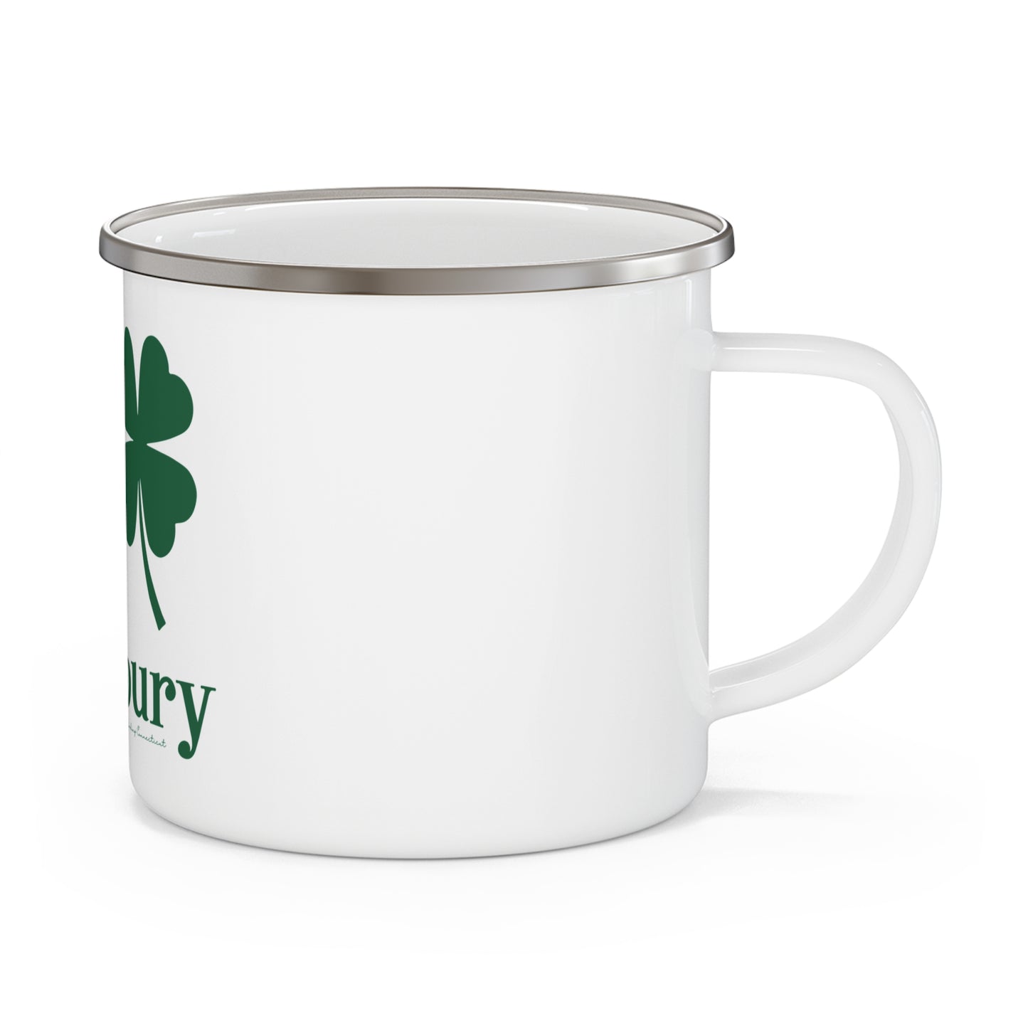 I Clover Woodbury Enamel Camping Mug