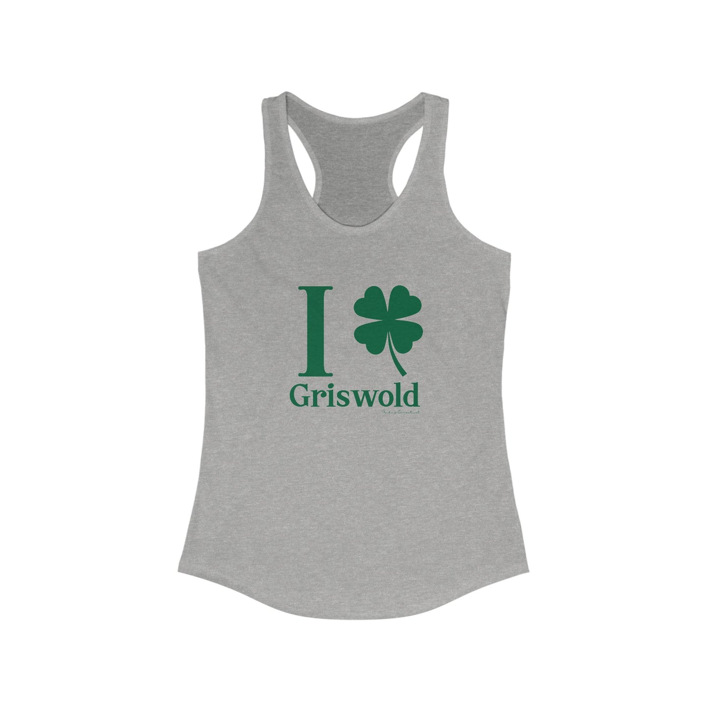 I Clover Griswold Women's Ideal Racerback Tank Top