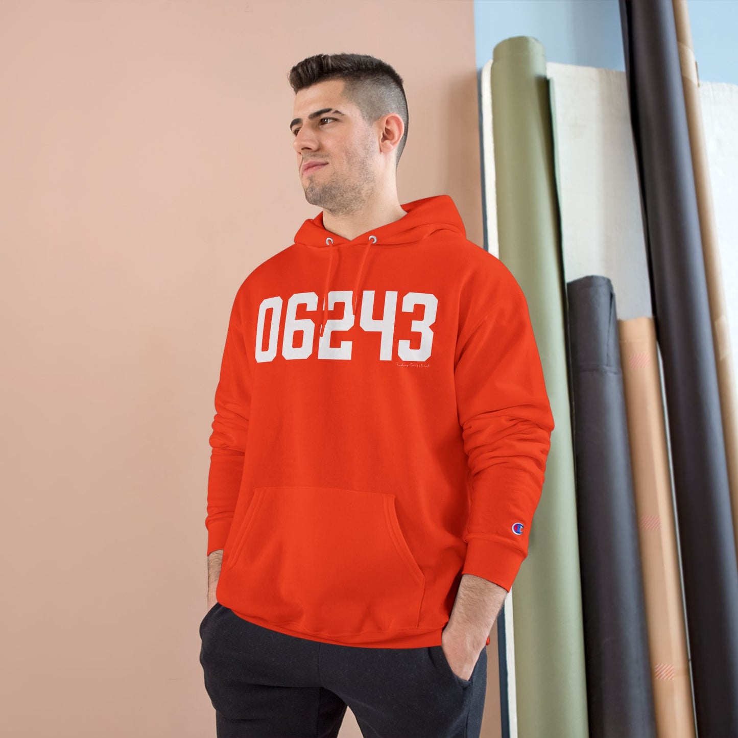 06243 Killingly  CT Zip Code Champion Hoodie