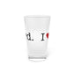 I Heart Stratford. Pint Glass, 16oz