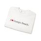 I Heart Compo Beach. Unisex Heavy Blend™ Crewneck Sweatshirt