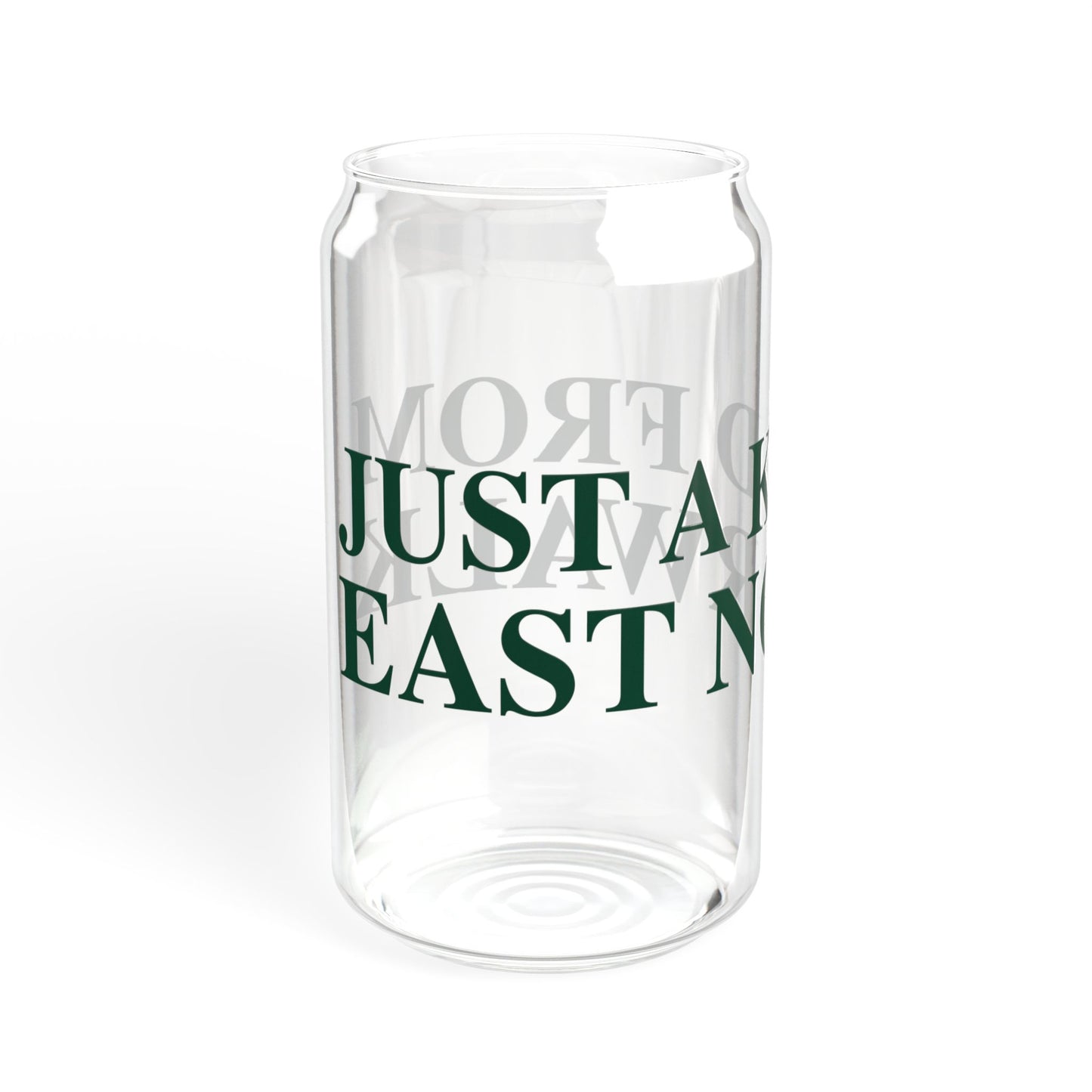Just a kid from East Norwalk Sipper Glass, 16oz