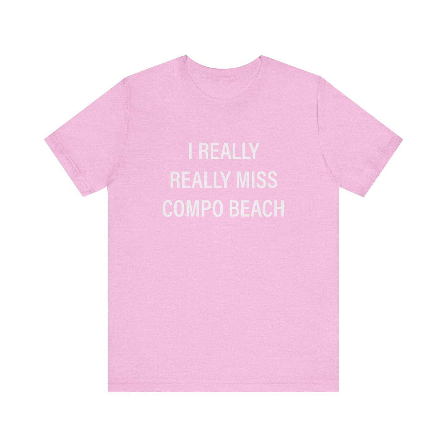 I Really Really Miss Compo Beach Unisex Jersey Short Sleeve T-Shirt