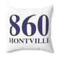 860 Montville Spun Polyester Square Pillow