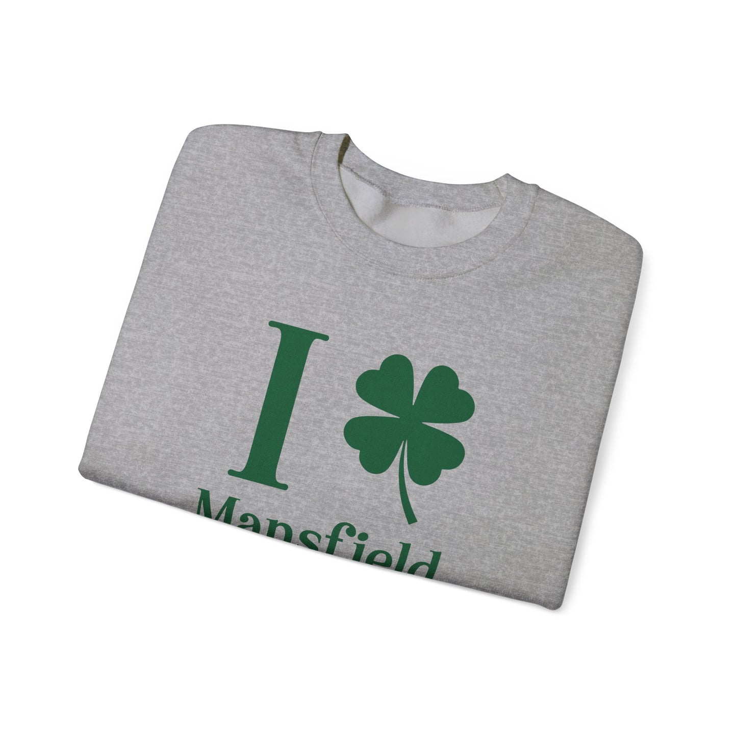 I Clover Mansfield Unisex Heavy Blend™ Crewneck Sweatshirt