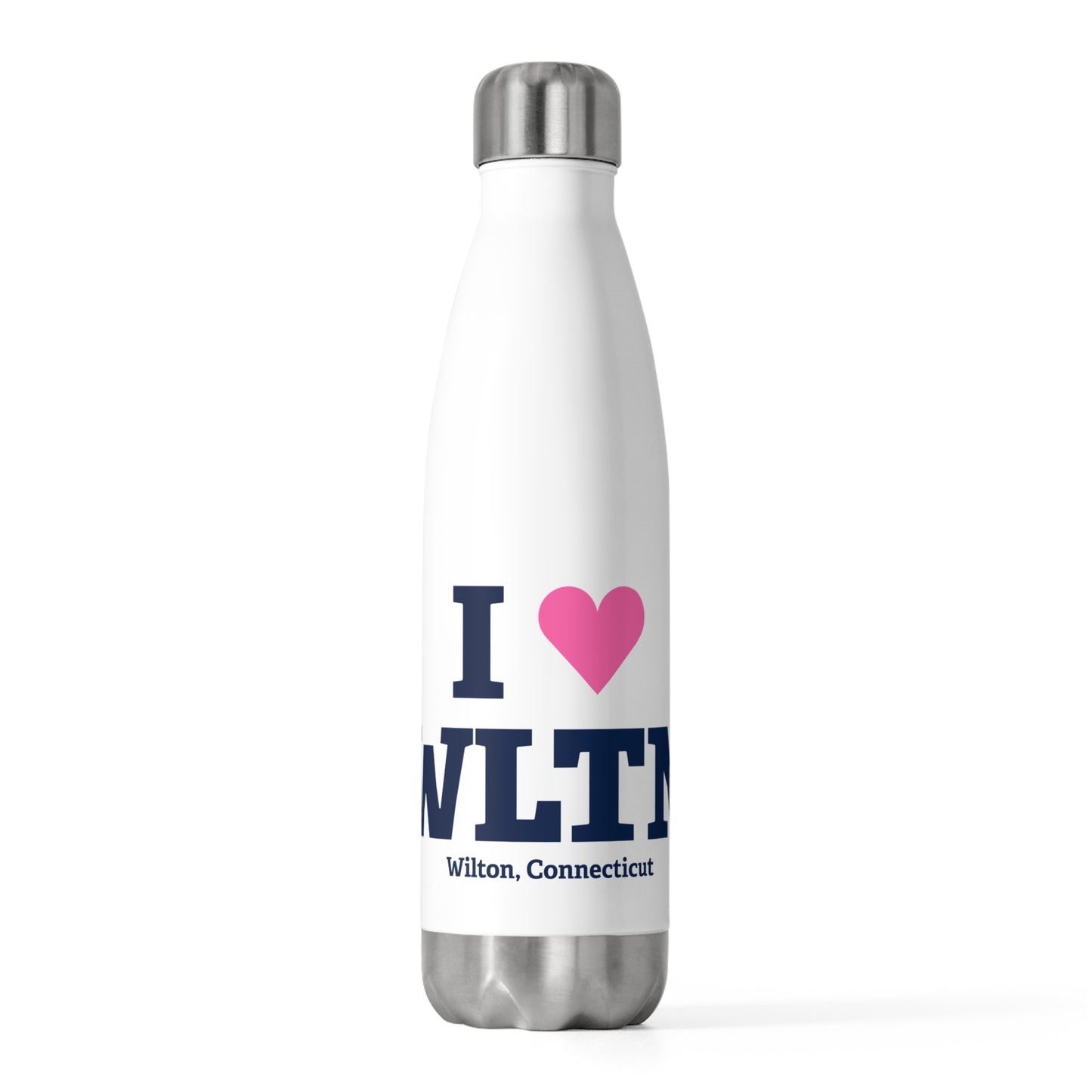 I Heart WLTN 20oz Insulated Bottle