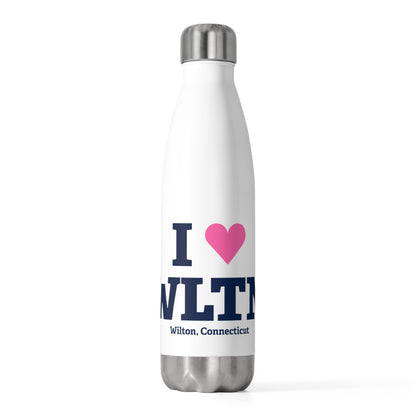 I Heart WLTN 20oz Insulated Bottle