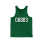 06883 Weston CT Zip Code Unisex Jersey Tank Top