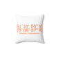 Shelton Coordinates Spun Polyester Square Pillow