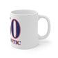 860 Willimantic Red, White & Blue Mug 11oz