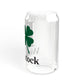 I Clover Woodstock Sipper Glass, 16oz