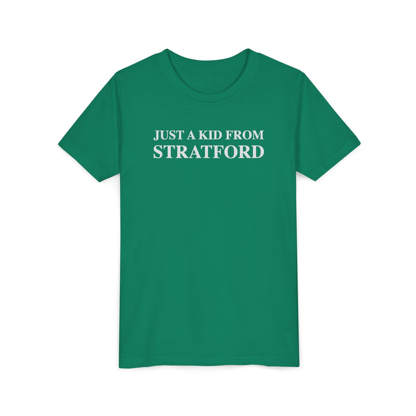 Just a kid from Stratford Youth Short Sleeve T-Shirt