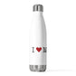I Heart Monroe. 20oz Insulated Bottle