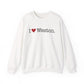 I Heart Weston. Unisex Heavy Blend™ Crewneck Sweatshirt