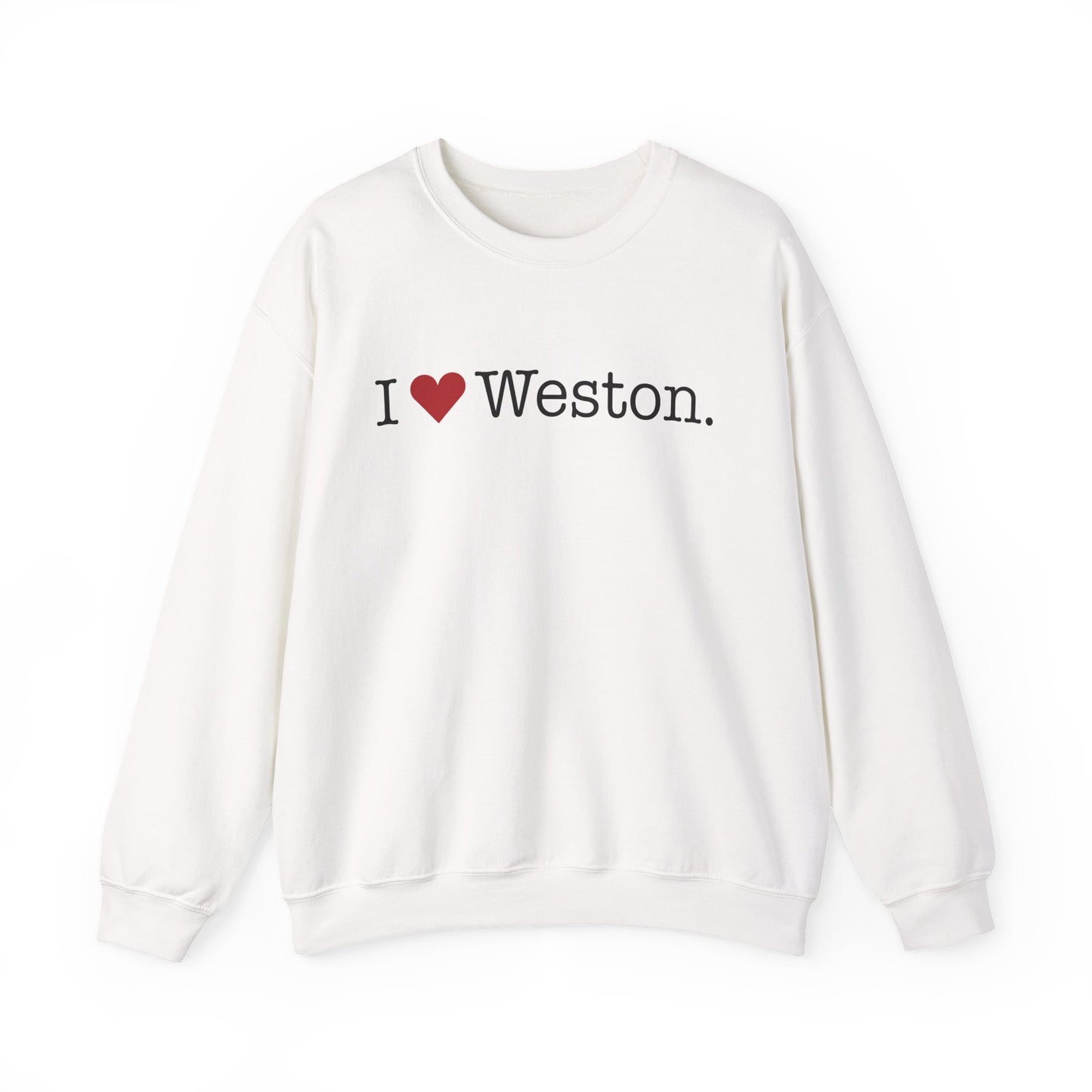 I Heart Weston. Unisex Heavy Blend™ Crewneck Sweatshirt