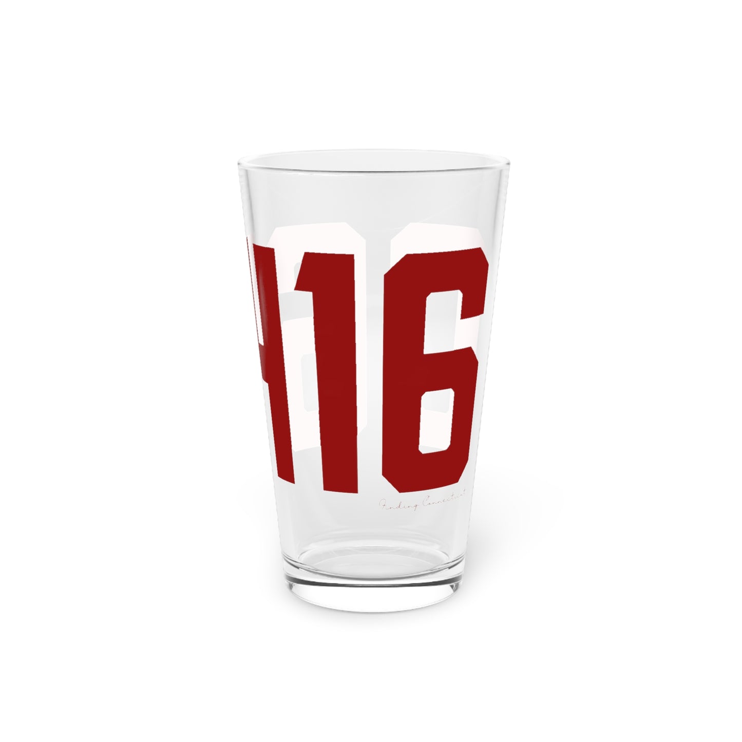 06416 Cromwell Connecticut Zip Code Pint Glass, 16oz