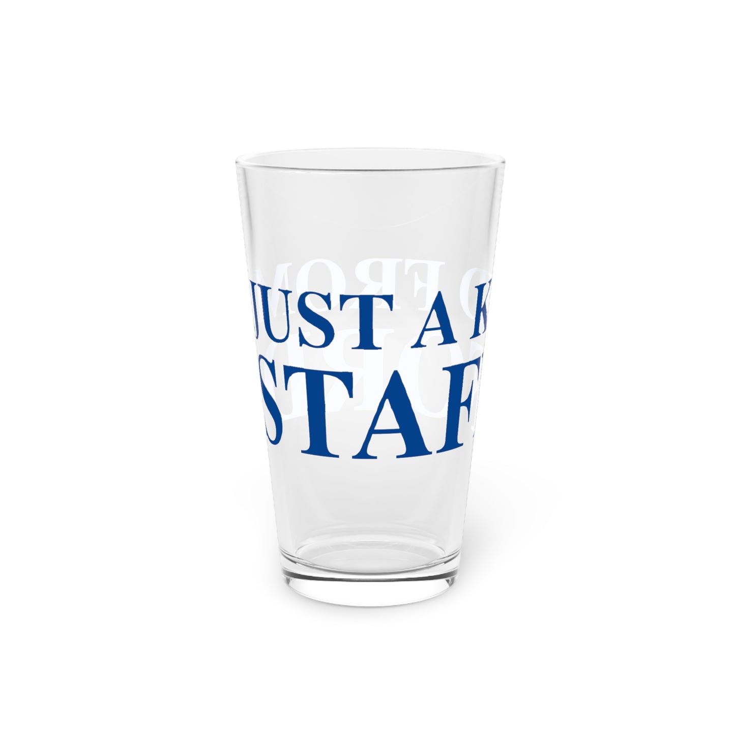 Just a kid from Stafford Pint Glass, 16oz